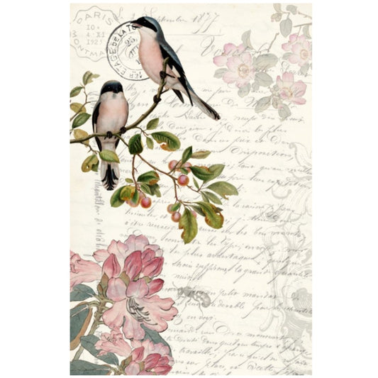 Roycycled Decoupage Paper - Spring Bird