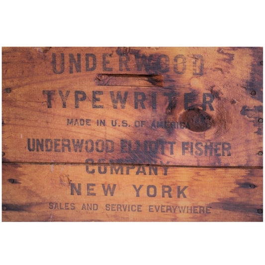 Roycycled Decoupage Paper - Underwood Crate