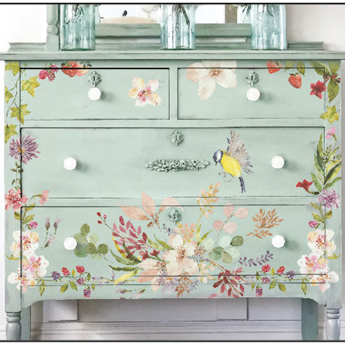 IOD Whispering Willow Decor Transfer - Iron Orchid Designs