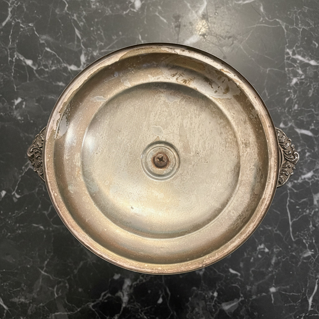 Silverplate Ice Bucket with Handles
