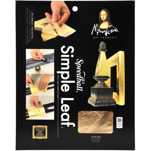 Mona Lisa Gold Leaf Sheets - Speedball