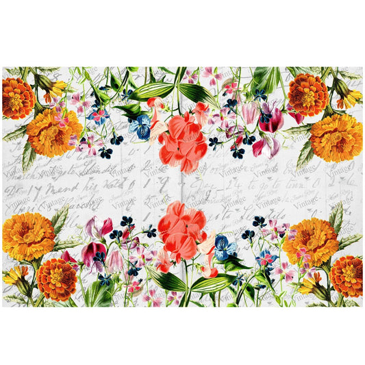JRV Decoupage Paper - Summer Flower Garden