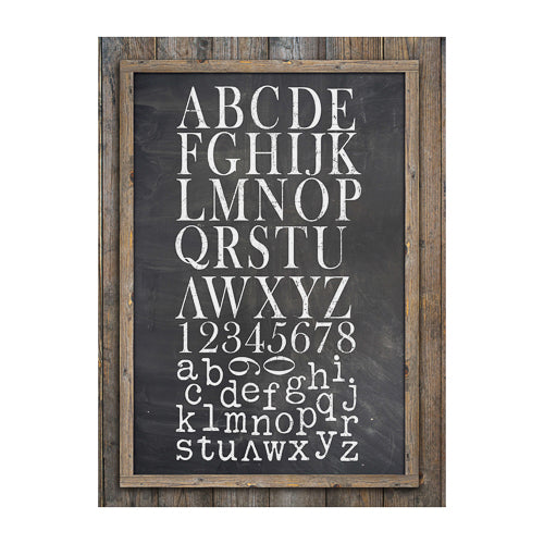 IOD TYPESETTING Decor Stamp by Iron Orchid Designs