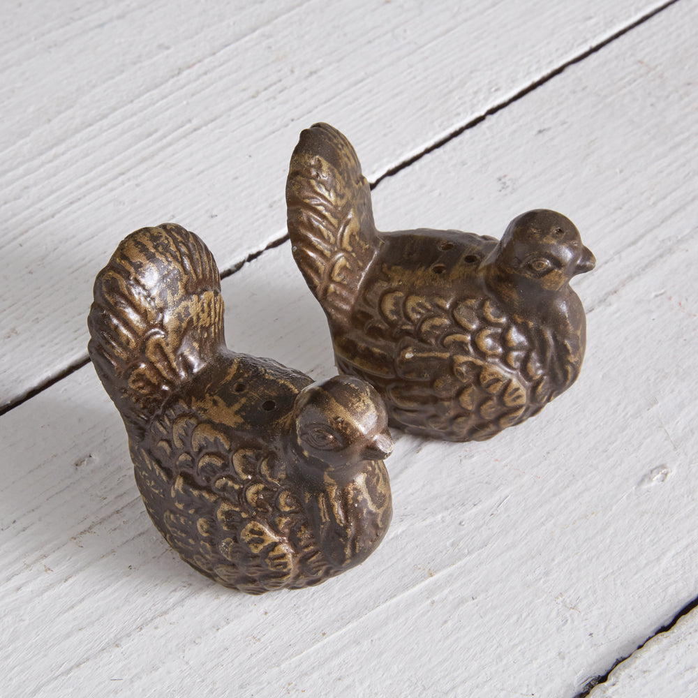 Turkey Salt and Pepper Shaker Set