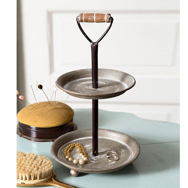 Two-Tier Mini Display Tray