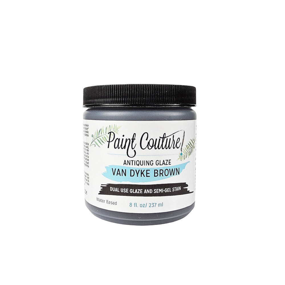 Van Dyke Brown Antiquing Glaze - Paint Couture
