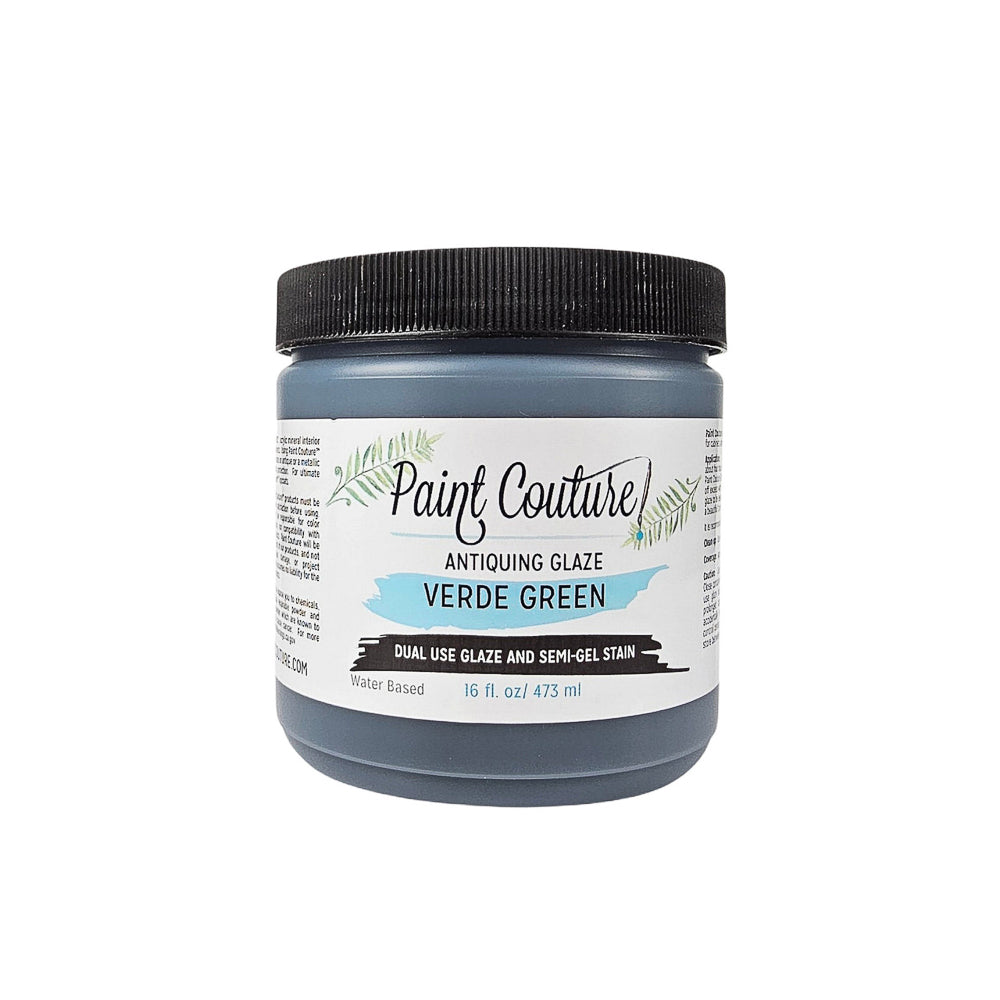 Verde Green Antiquing Glaze - Paint Couture