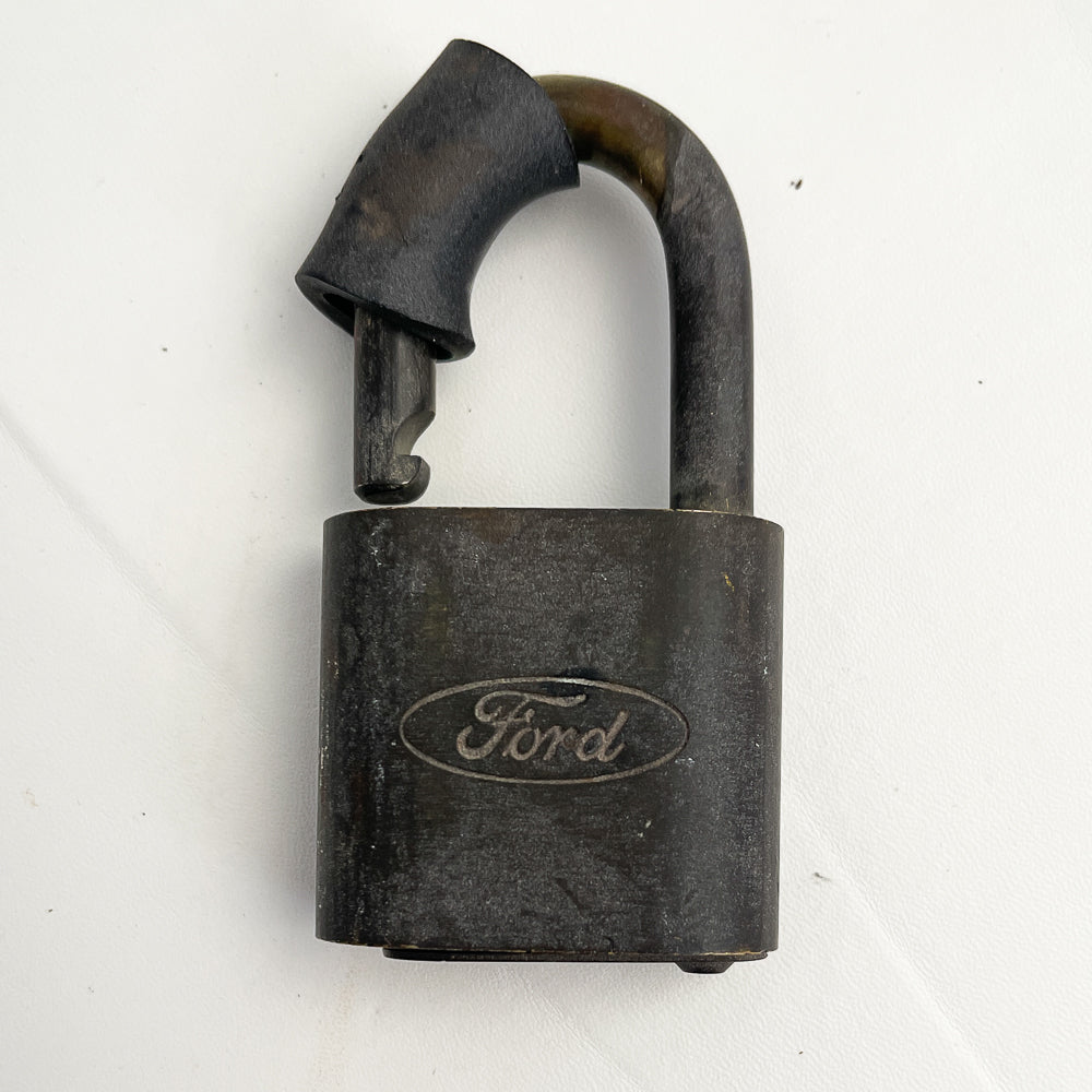 1950s Ford Brass Padlock