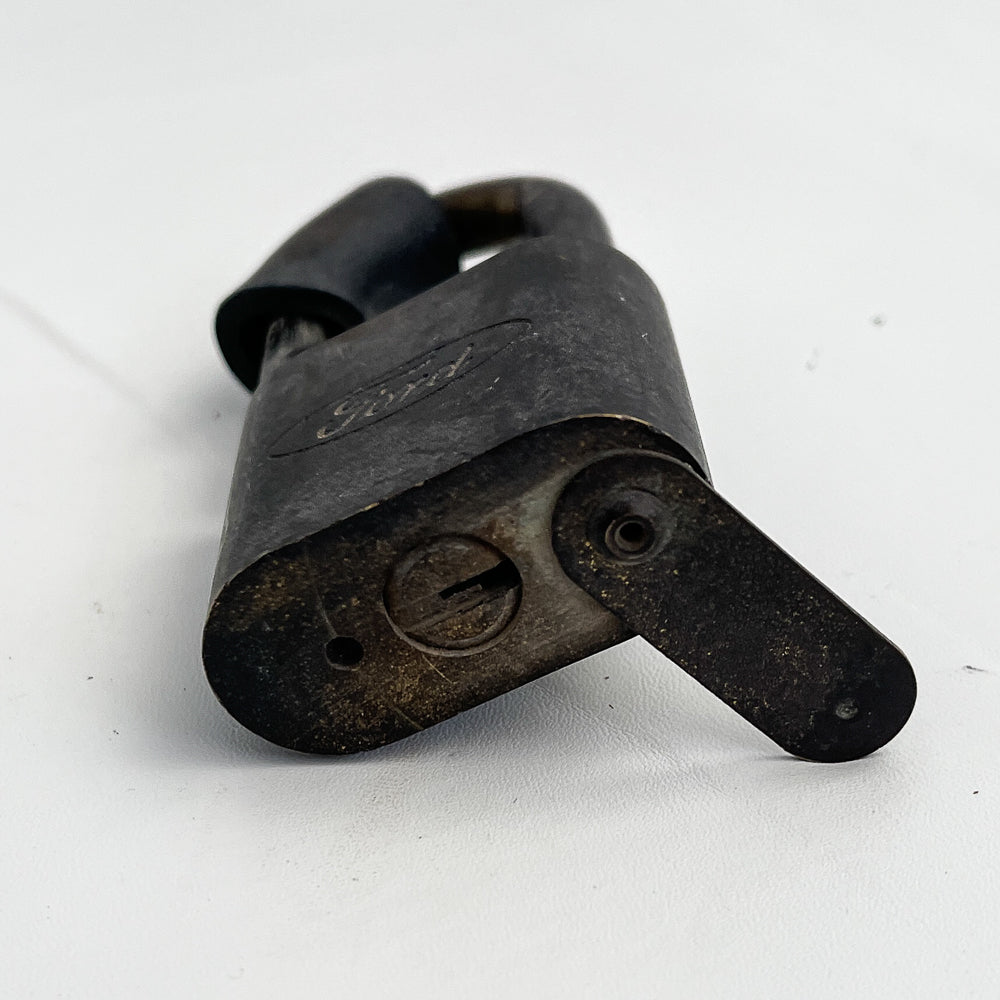 Vintage Ford Brass Padlock - 1950s