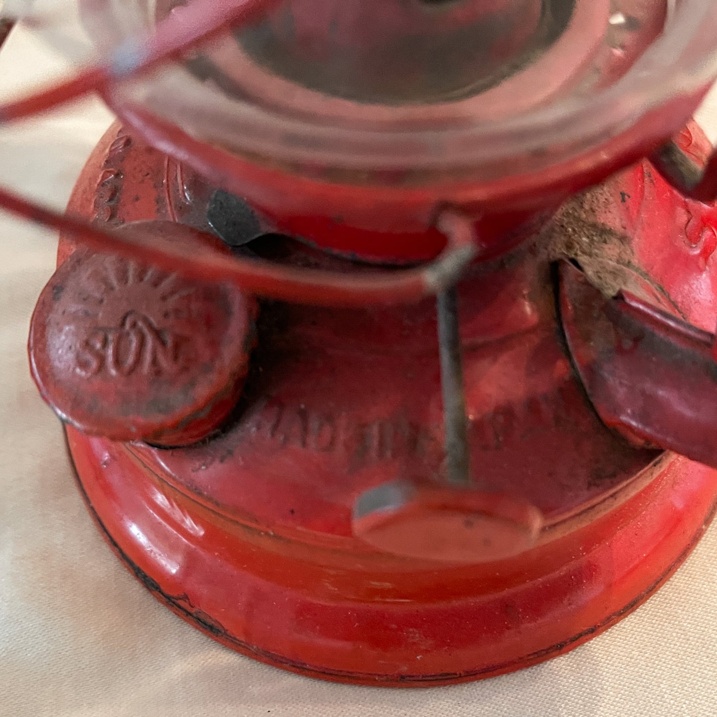 1960s Sun Red 4000 Kerosene Lantern