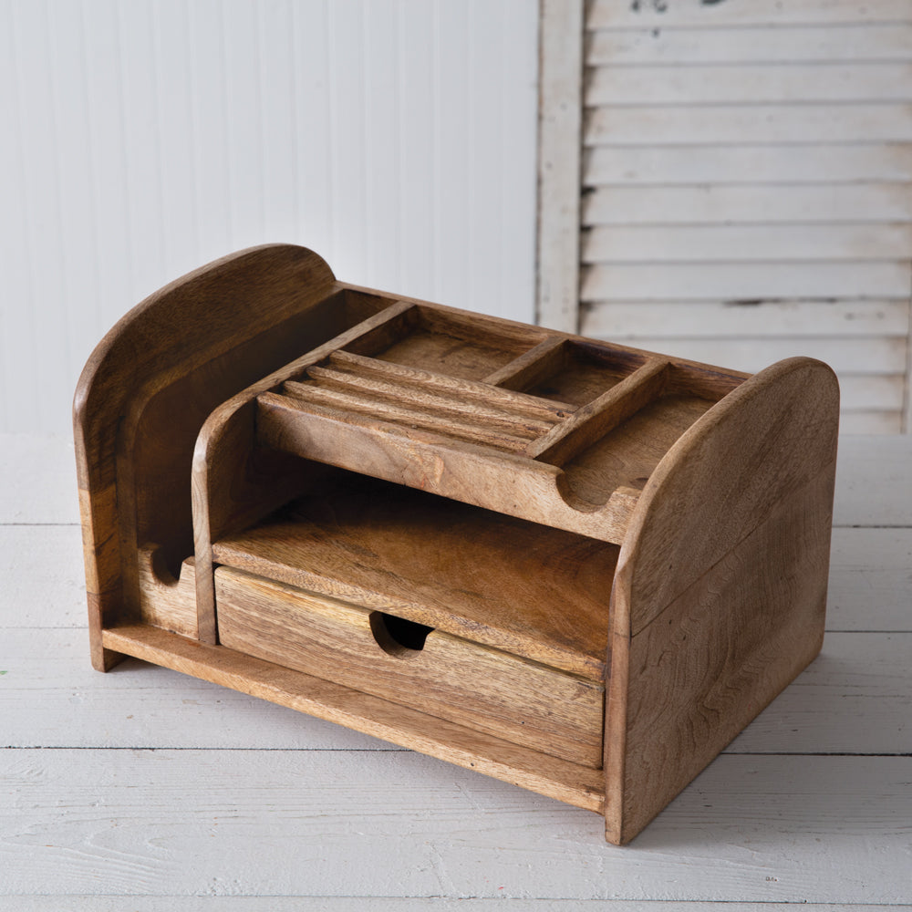 Wood Desk Organizer