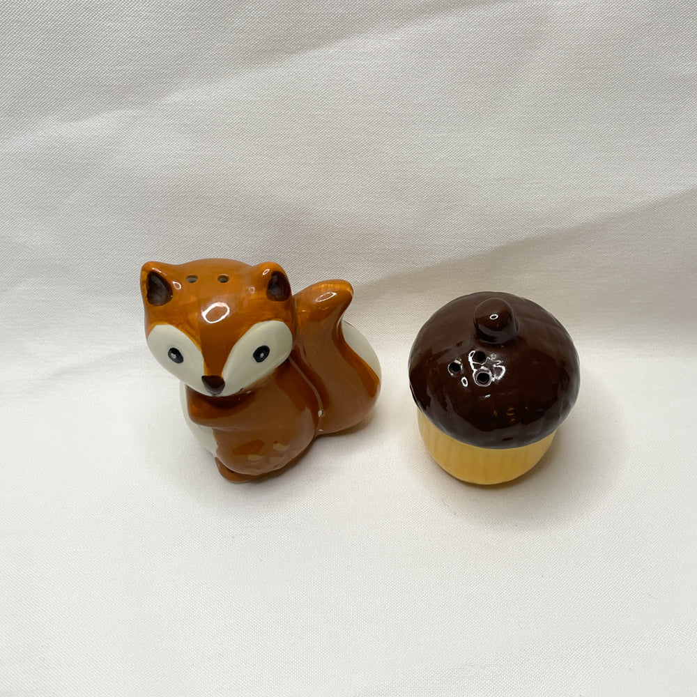 Woodland Friends Salt & Pepper Shaker Set - Boston Warehouse