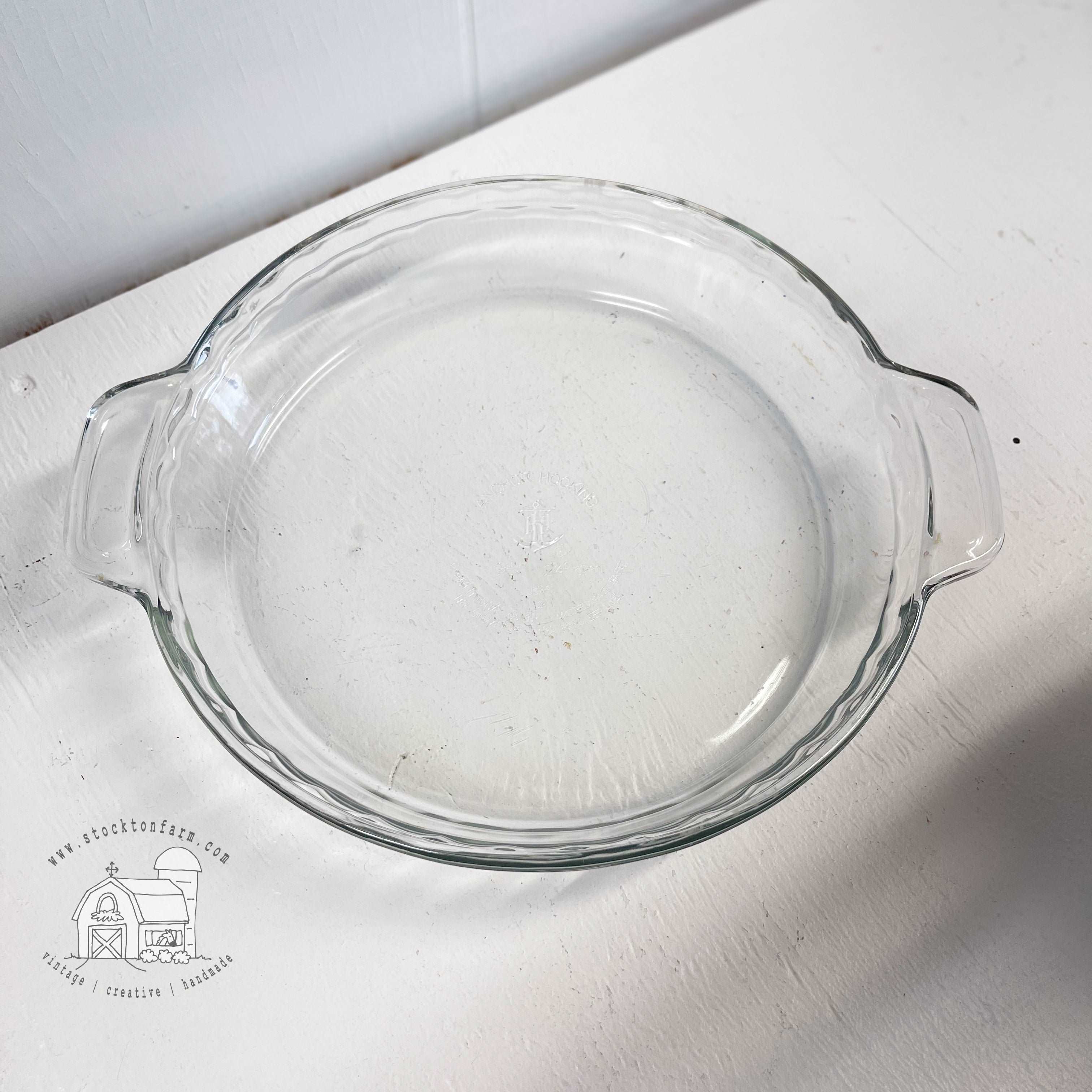 Pie plate glass best sale