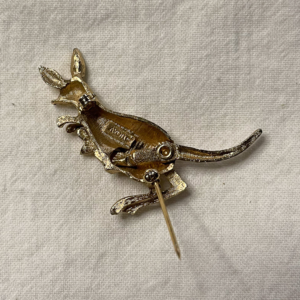 Avon Kangaroo Brooch