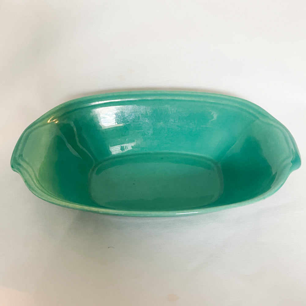 Bauer Pottery Ring Jade Serving Bowl