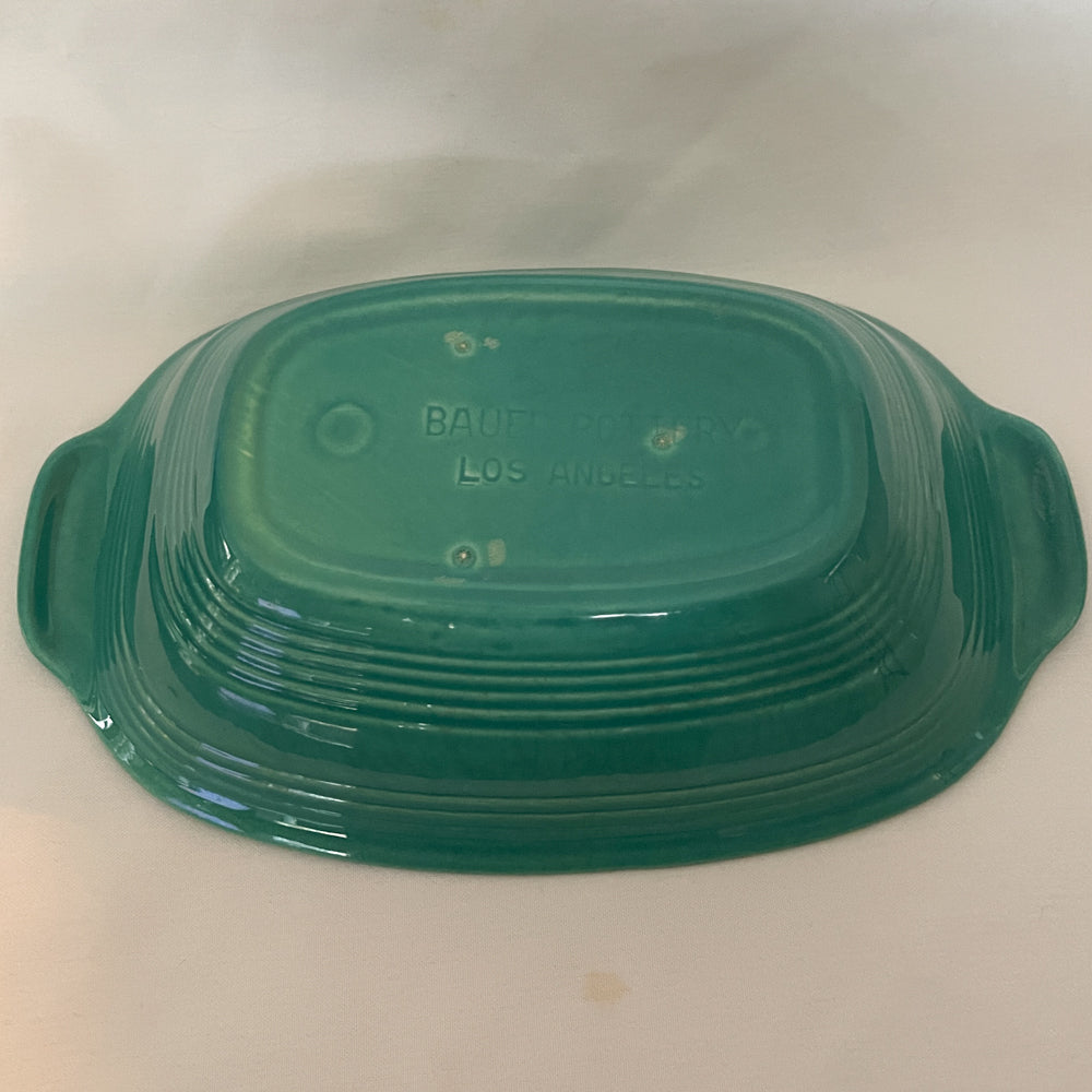 Bauer Pottery Ring Jade Serving Bowl