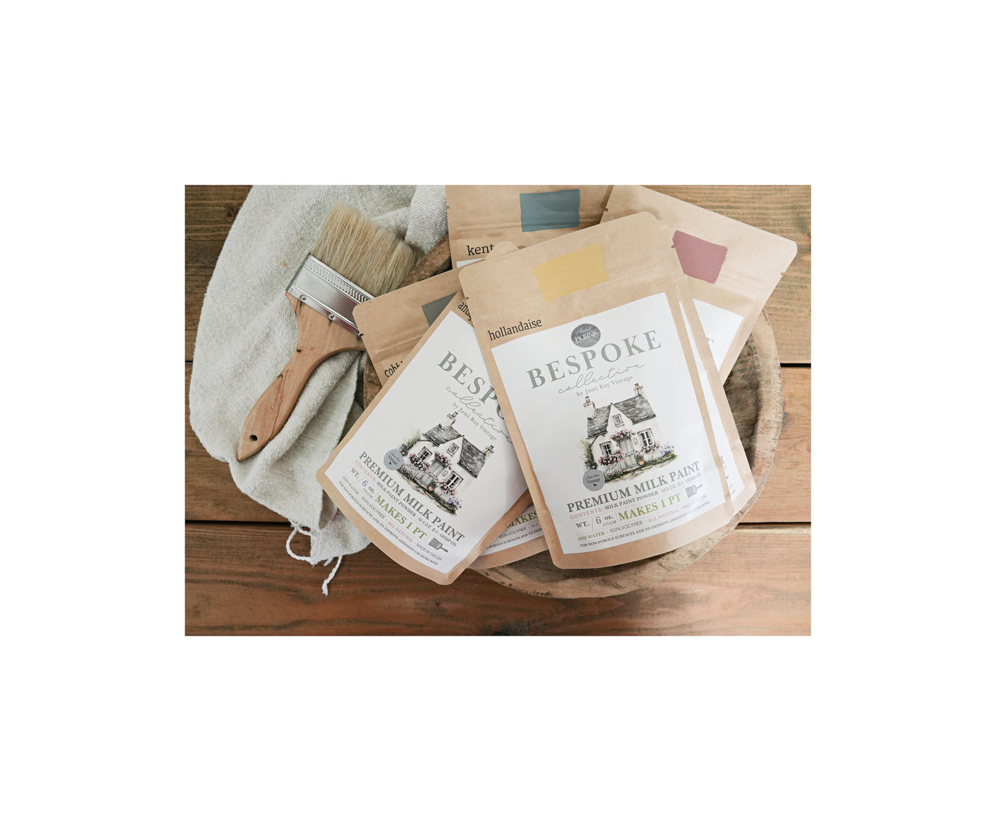 Trellis Rose Milk Paint - Bespoke Collection by Jami Ray Vintage