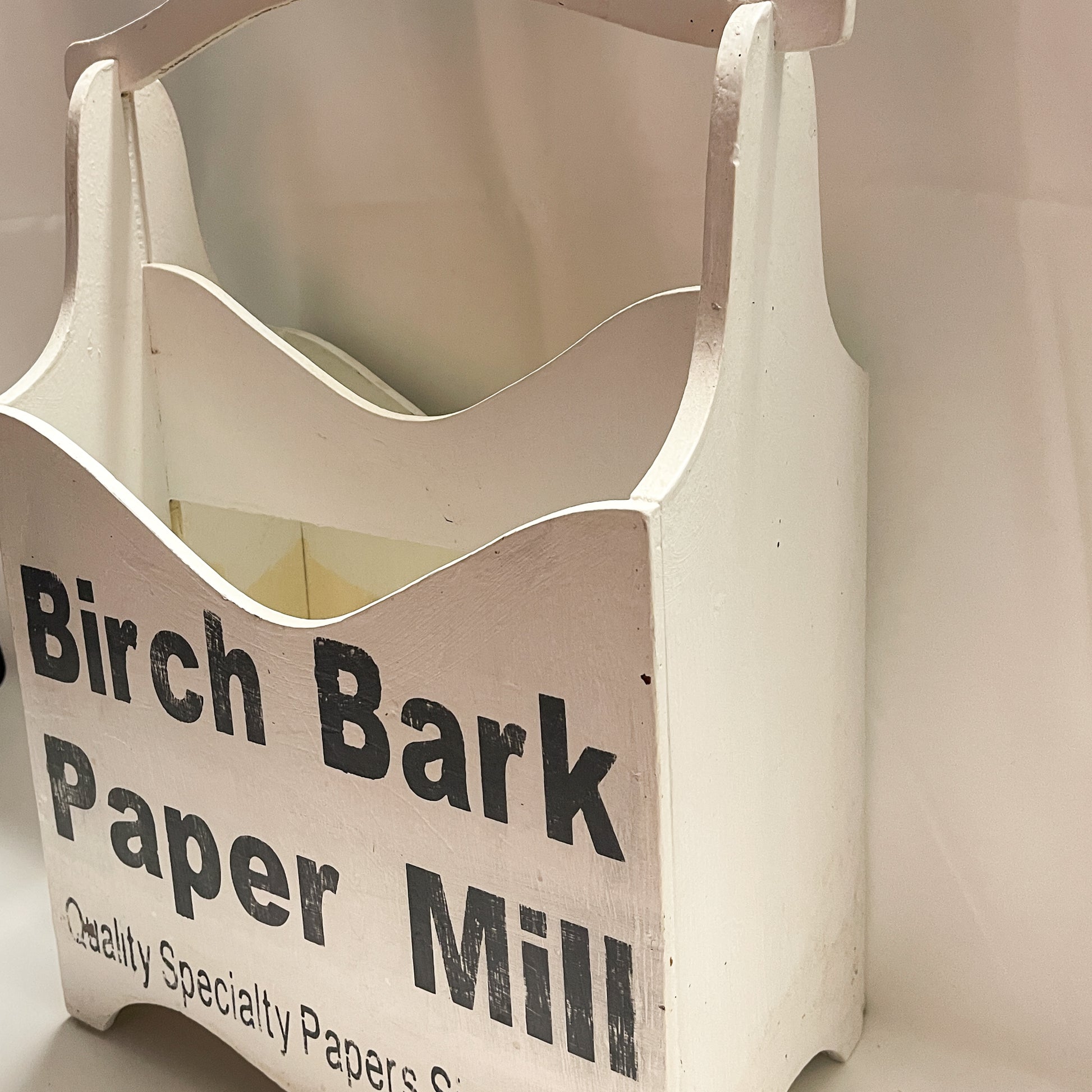 Birch Bark Paper Mill Magazine Tote