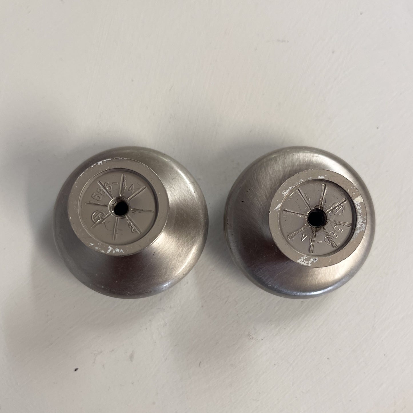 Brushed Nickel Drawer Pulls - Set of 2