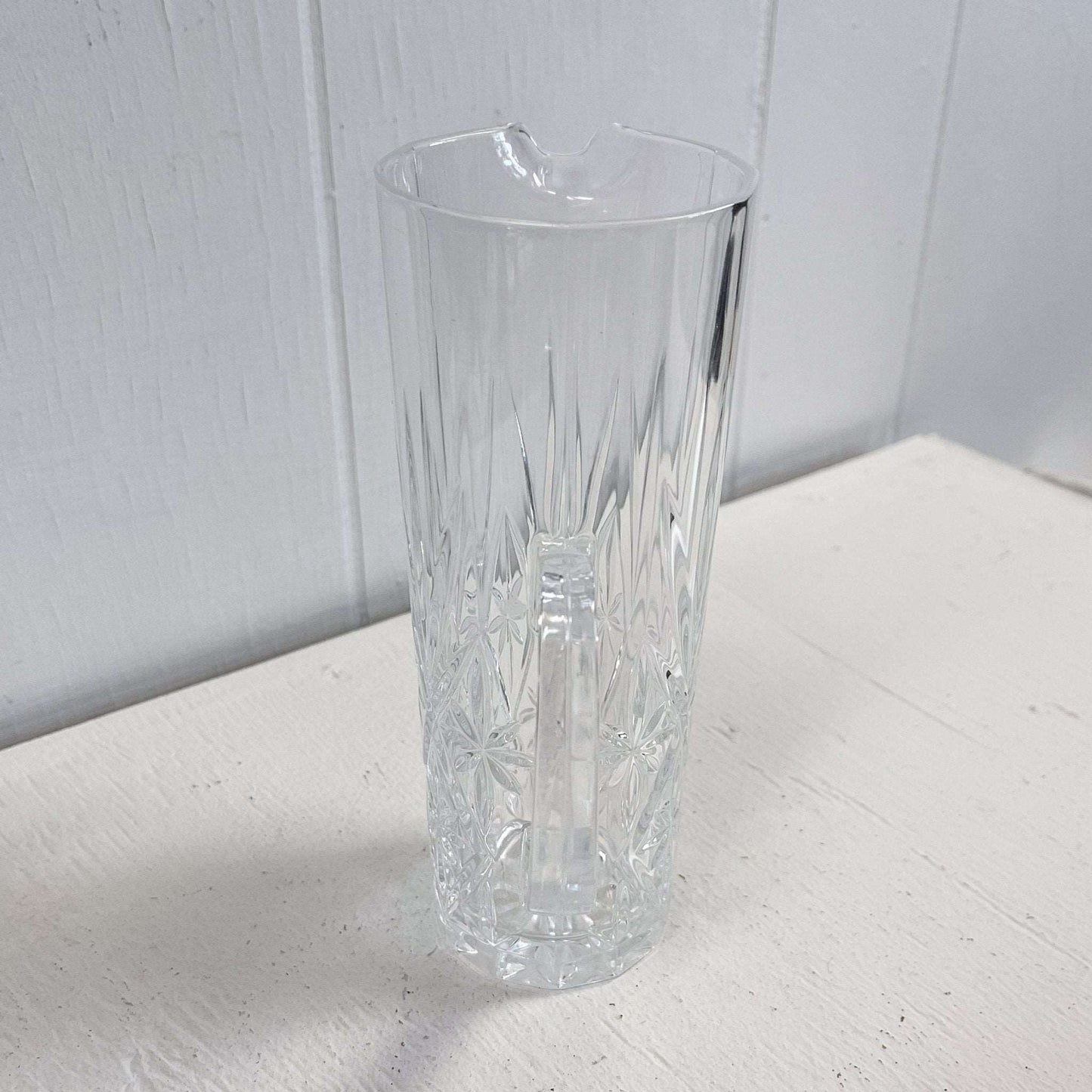 Chantilly Taille Beaugency Pint Pitcher by Cristal D'arques-Durand-CRISTAL D'ARQUES-DURAND-Pitcher-Stockton Farm