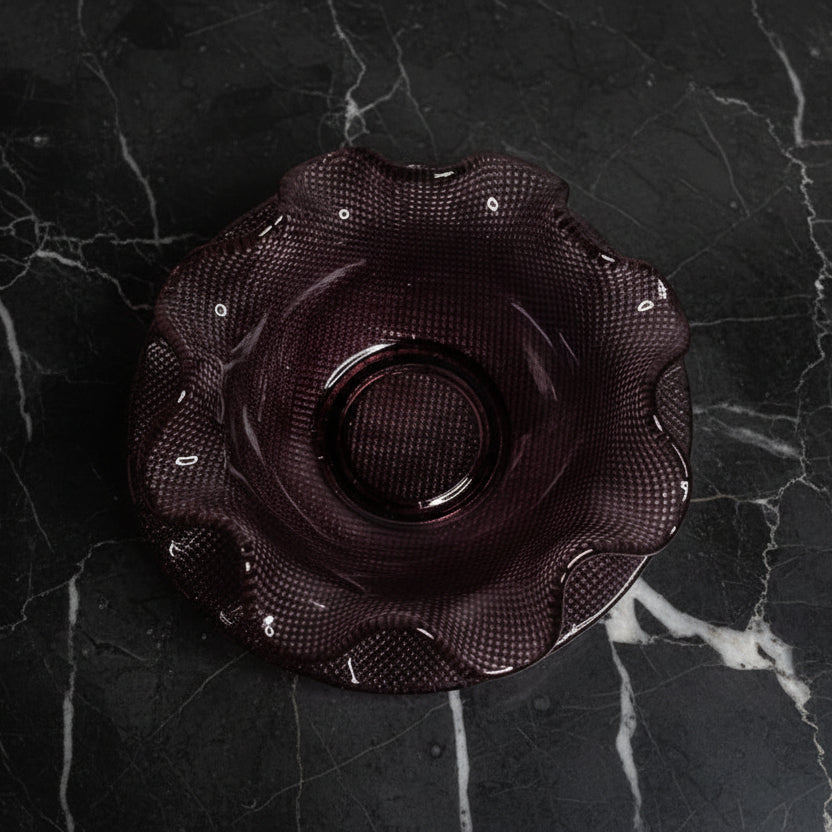 1960s Colony Glass Dessert Bowl with Underplate