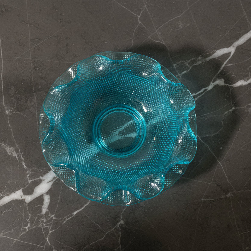 1960s Colony Glass Dessert Bowl with Underplate