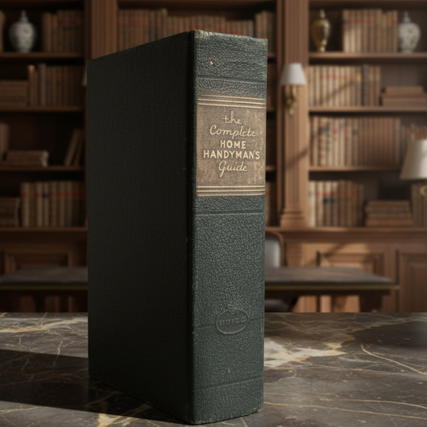 1948 Complete Home Handyman’s Guide | Vintage DIY Repair Book