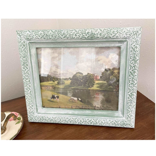 Cows by the River Framed Art