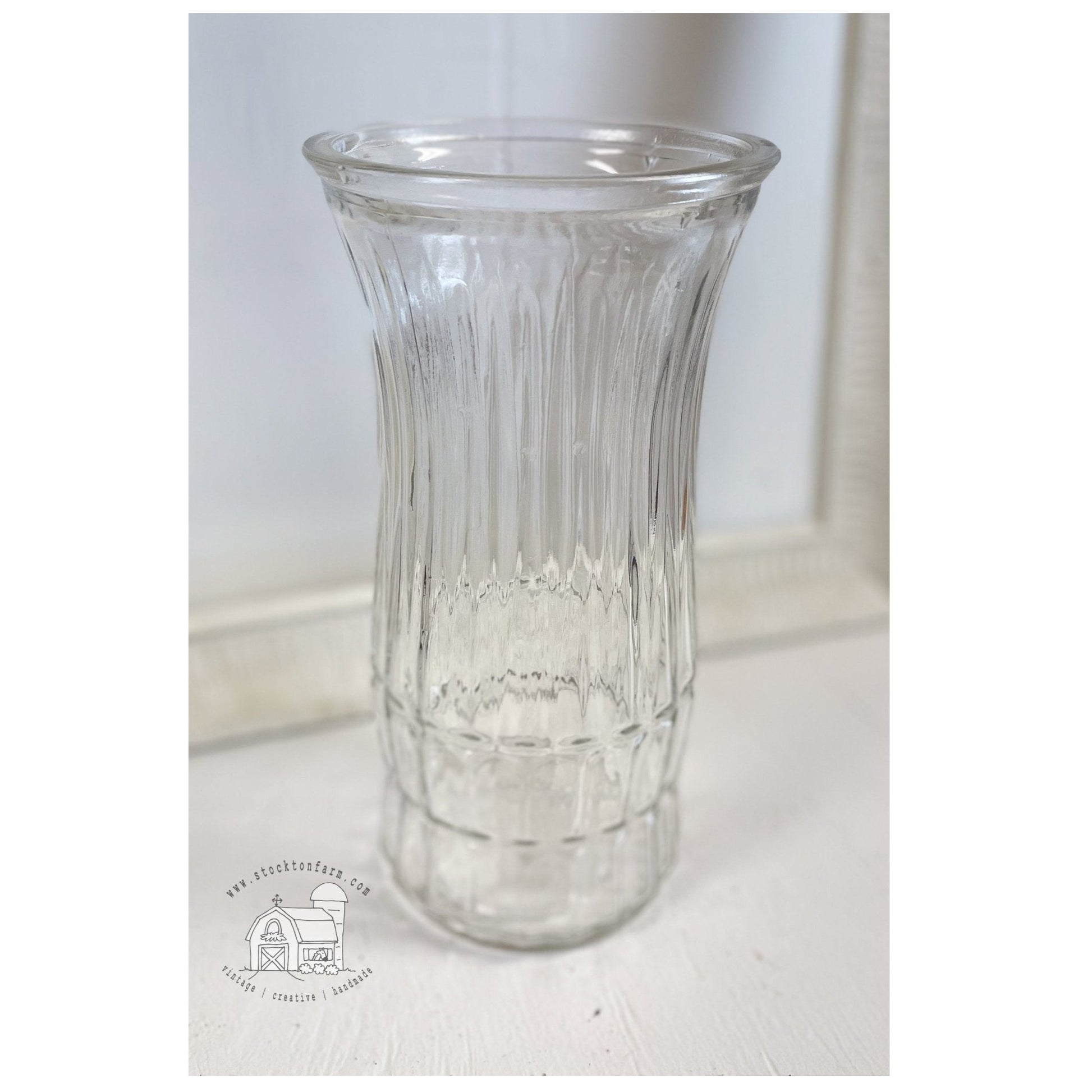 EO Brody Co Glass Vase