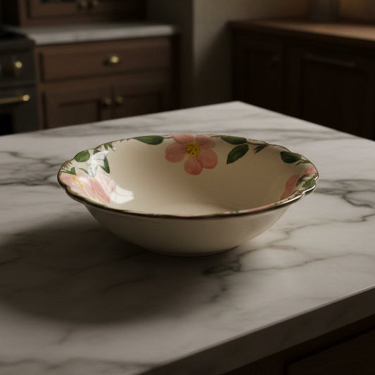 Vintage Franciscan Desert Rose Serving Bowl