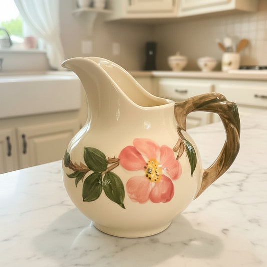 1980s Franciscan Desert Rose Creamer