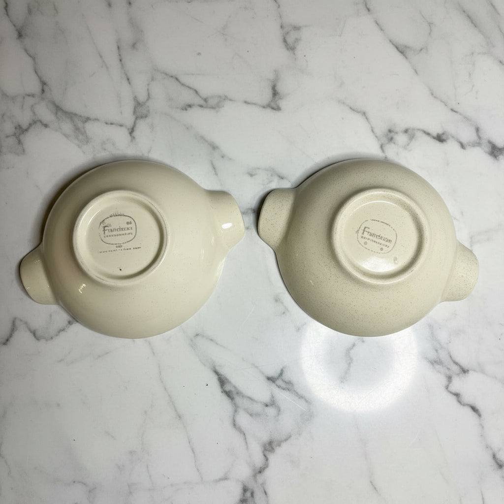 Franciscan Earthenware Autumn Lugged Soup Bowls - Set of 2