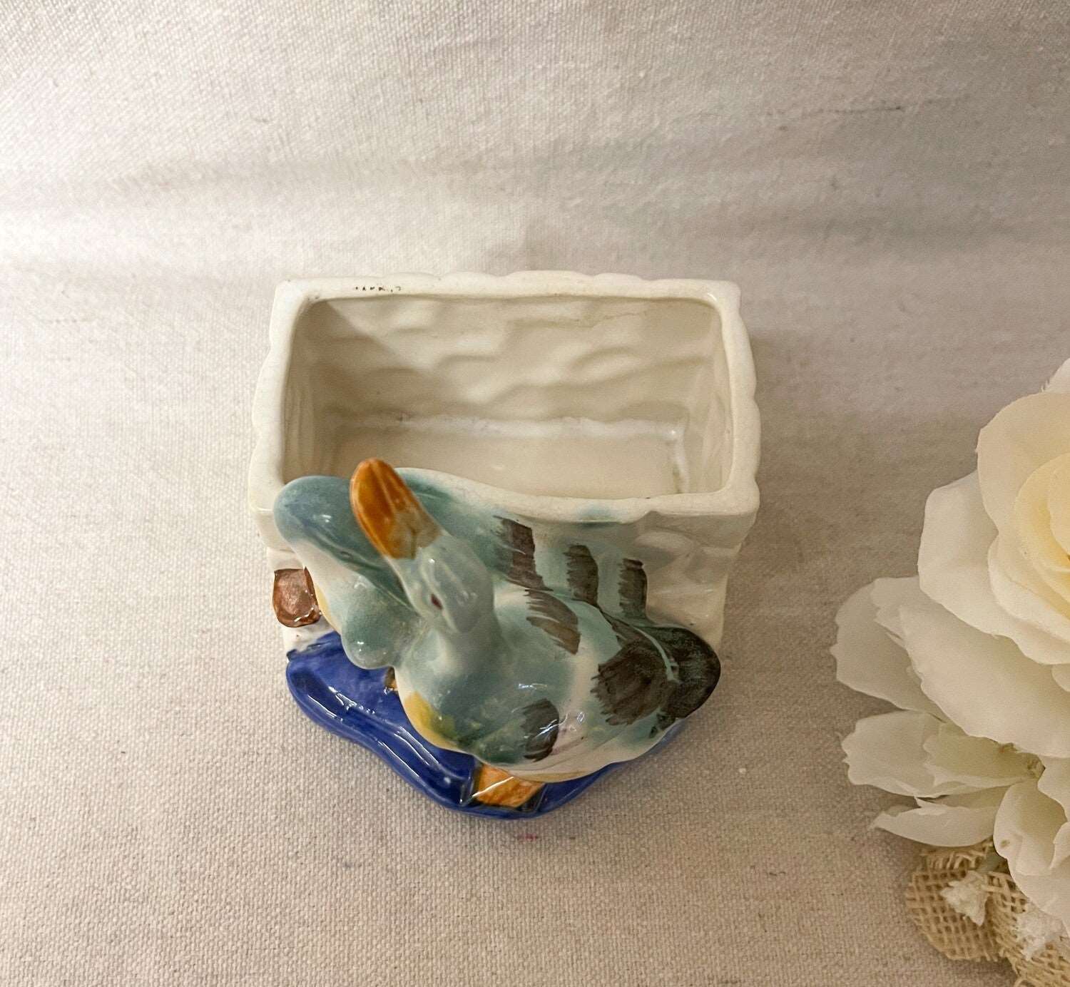 Geese Planter by Ucagco China Japan Vintage-Ucagco China-Indoor Planter-Stockton Farm