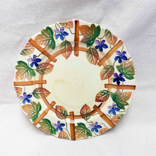 Hand Painted Poctnijia Comilol Plate Vintage-Poctnijia Comilol-Art Plate-Stockton Farm