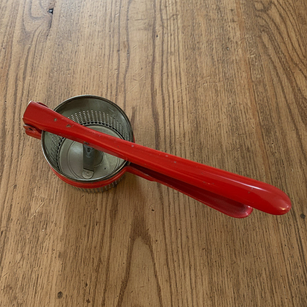 1950s Handy Things Red Potato Ricer
