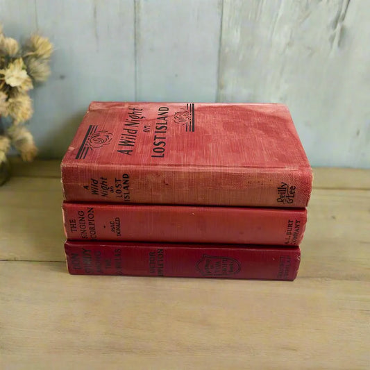 1920s - 1930s Adventure Novels - Set of 3