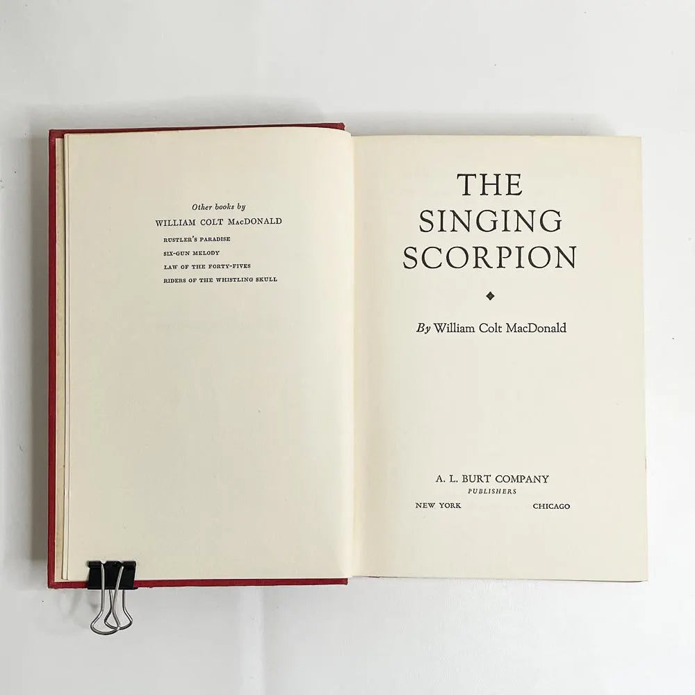 1920s - 1930s Adventure Novels - Set of 3