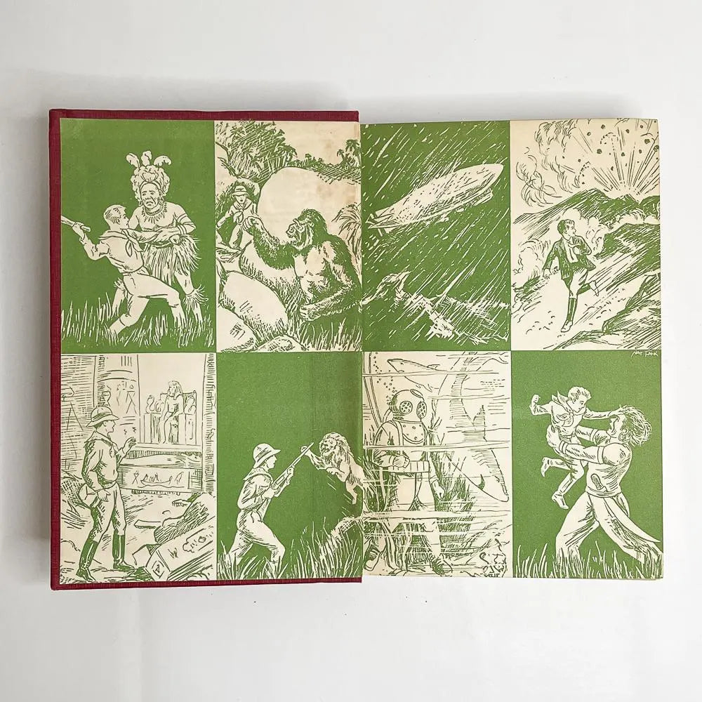 1920s - 1930s Adventure Novels - Set of 3