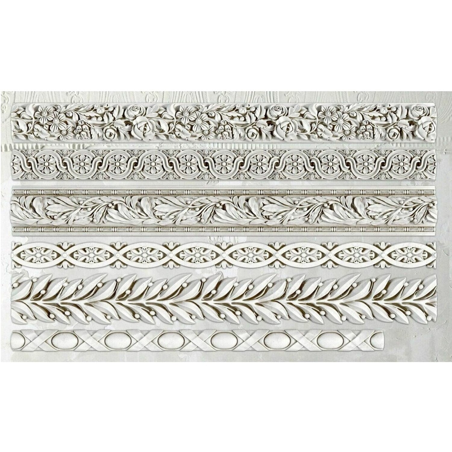 IOD Trimmings 1 Decor Mould - Iron Orchid Designs