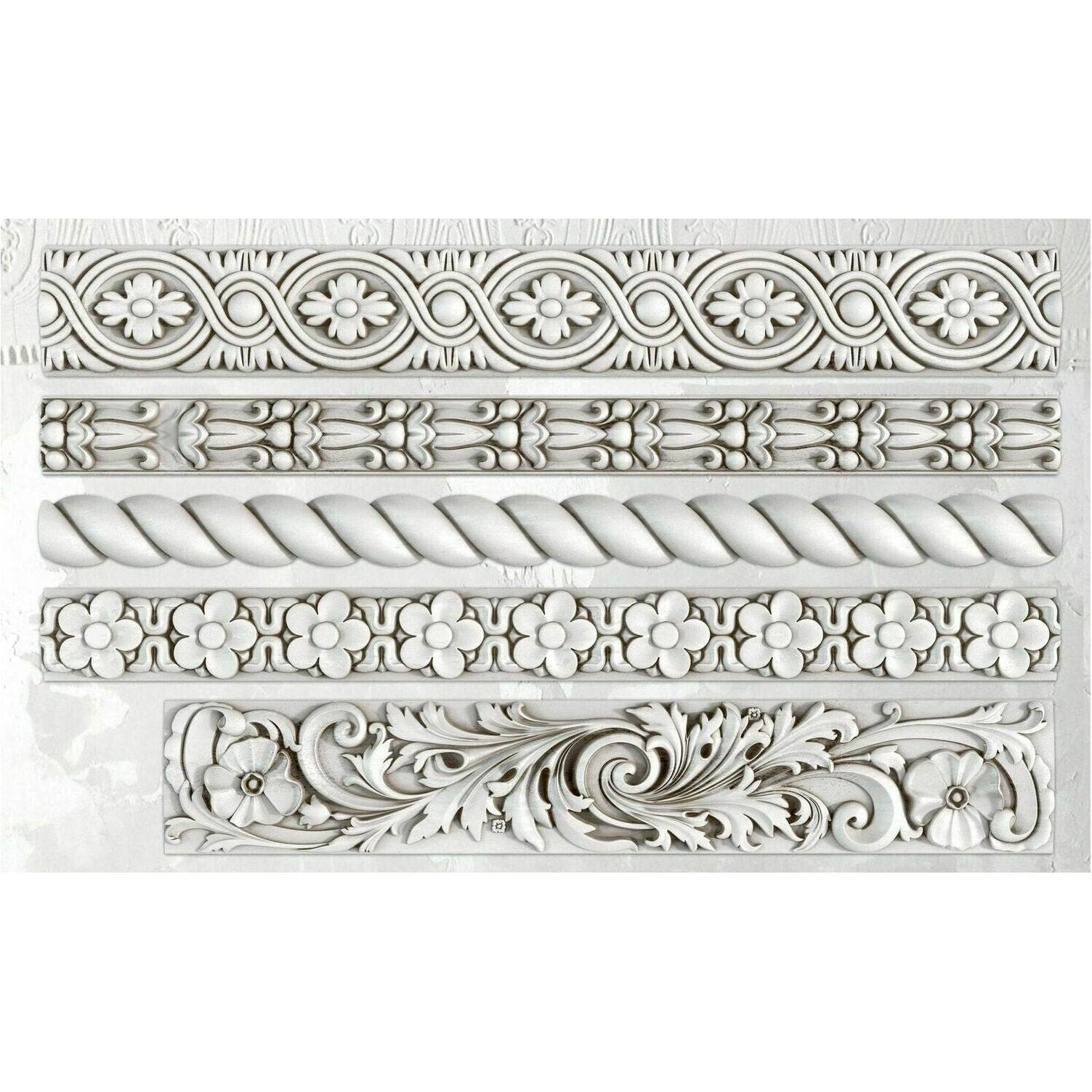 IOD Trimmings 2 Decor Mould - Iron Orchid Designs