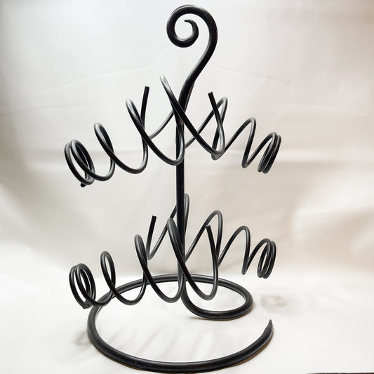 Wrought Iron Wine Bottle Rack