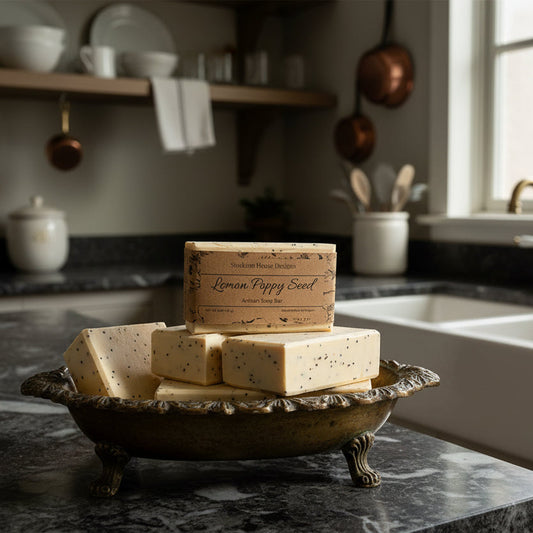 Lemon Poppy Seed Luxury Artisan Soap