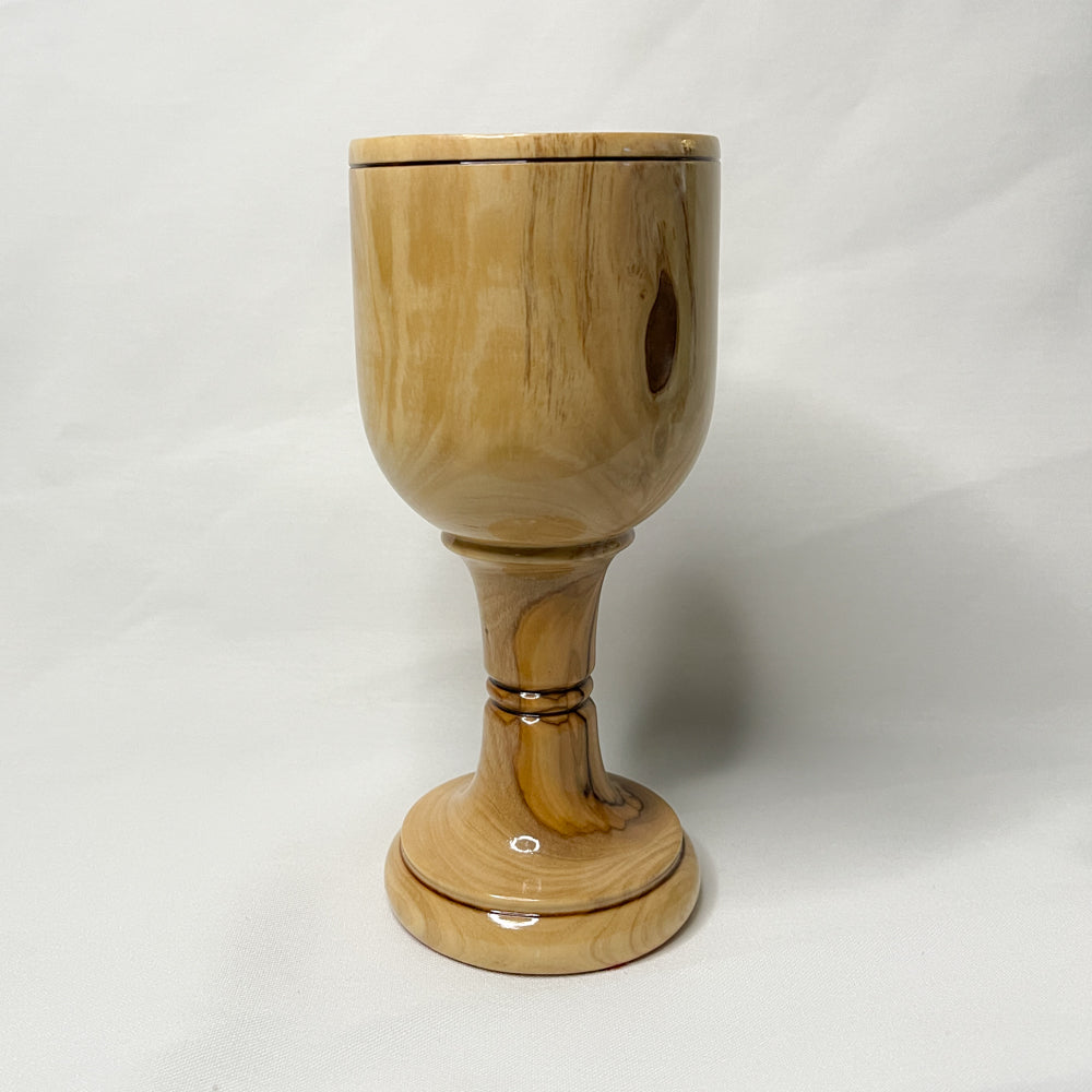 Olive Wood Chalice