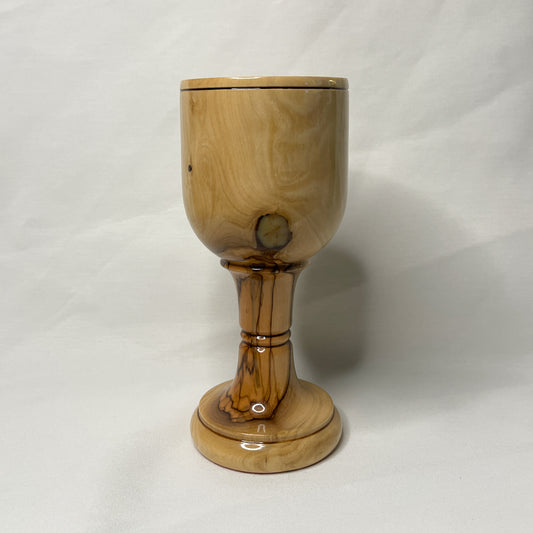 Olive Wood Chalice