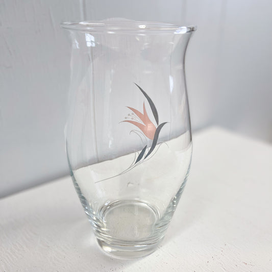 Glass Lily Glass Vase by Pasabahce Turkey