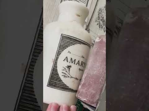 IOD Floriography Paint Inlay - Iron Orchid Designs