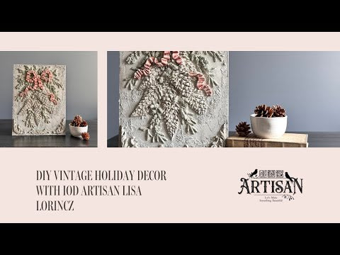 IOD Winter Forage Decor Mould - Iron Orchid Designs | Limited Edition