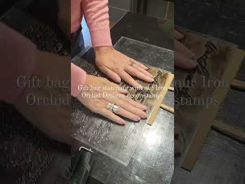 IOD Kindest Regards Decor Stamp - Iron Orchid Designs