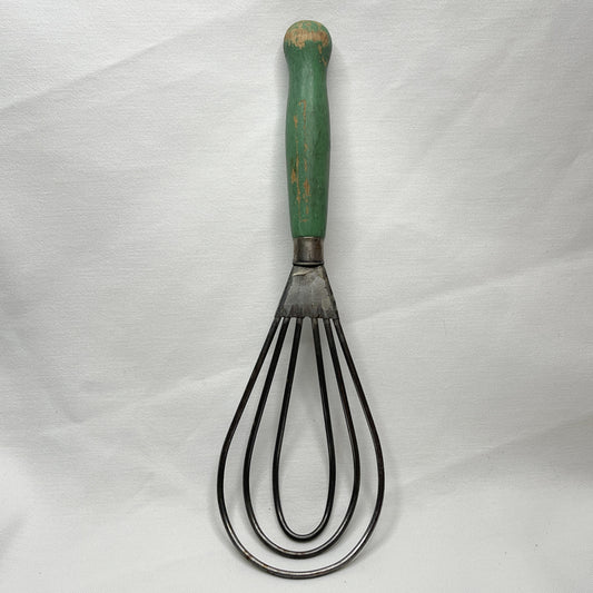 Wood Handled Whisk - 1950s