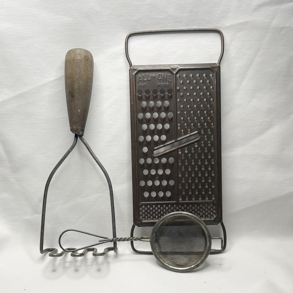 Primitive Kitchen Gadgets - Set of 3